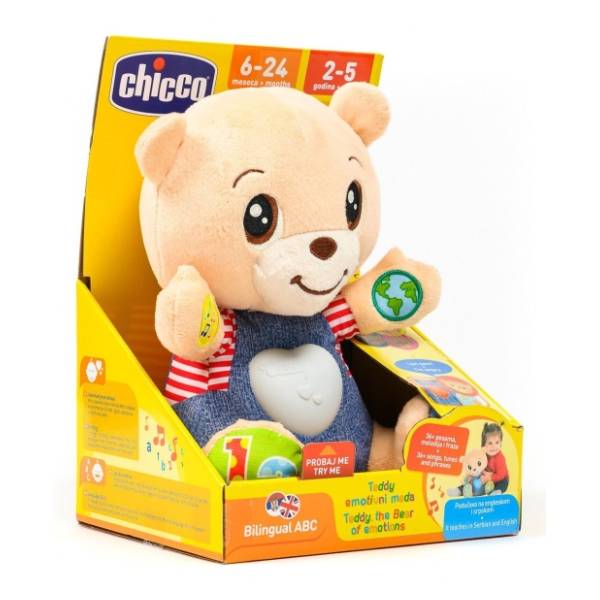 Muzička igračka emotivni meda Teddy CHICCO
