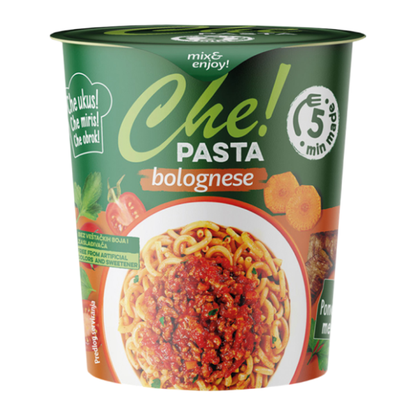 Pasta cup CHE PASTA bolonjeze 68g