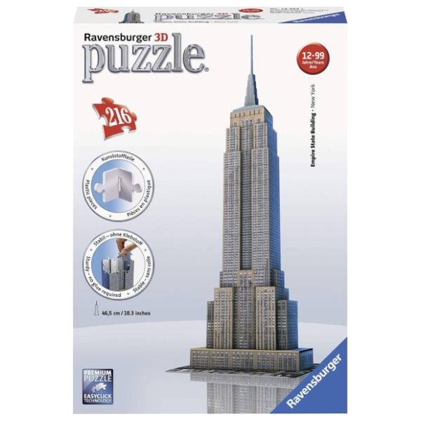 Puzzle 3D Empire state building RAVENSBURGER