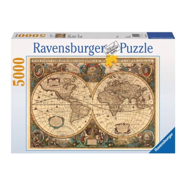 Puzzle Antička karta sveta RAVENSBURGER