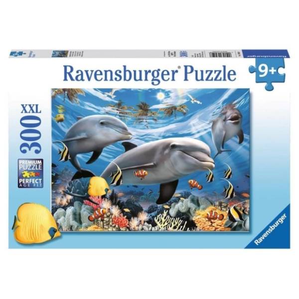 Puzzle Delfini 300 delova RAVENSBURGER