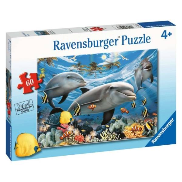 Puzzle Delfini 60 delova RAVENSBURGER