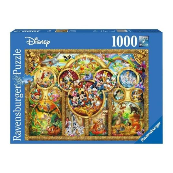 Puzzle Diznijevi likovi u zlatu RAVENSBURGER