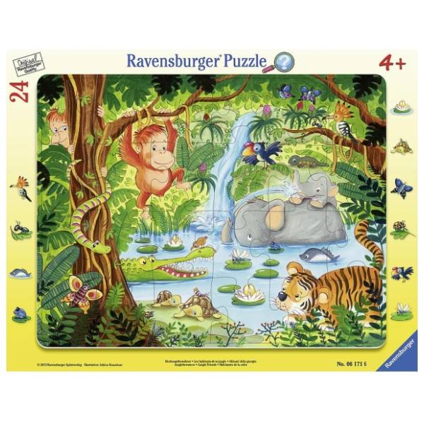 Puzzle Drugari iz džungle RAVENSBURGER