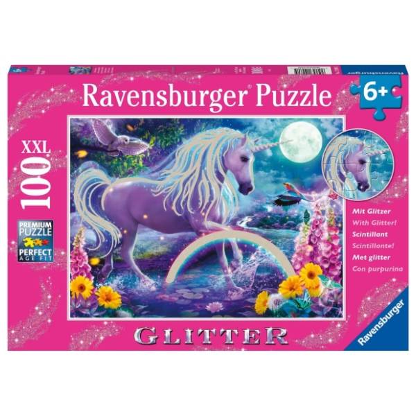 Puzzle Jednorog u gliteru RAVENSBURGER