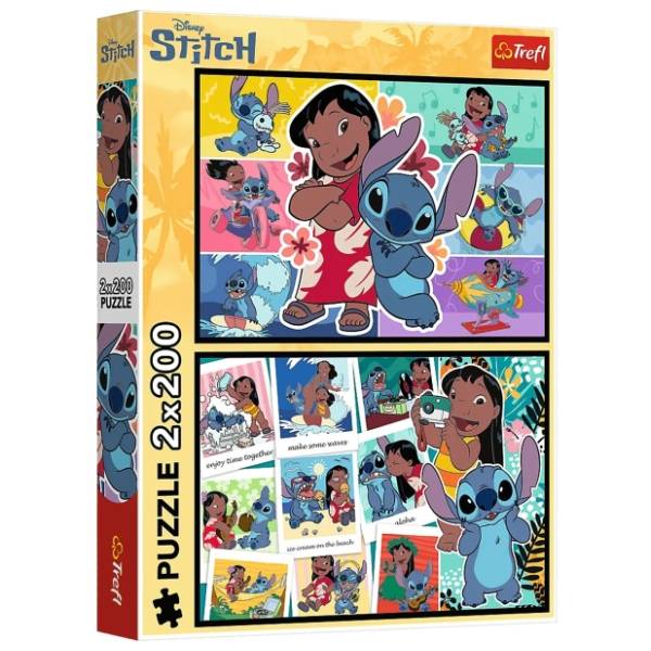 Puzzle Lilo & Stitch 2x200 delova TREFL