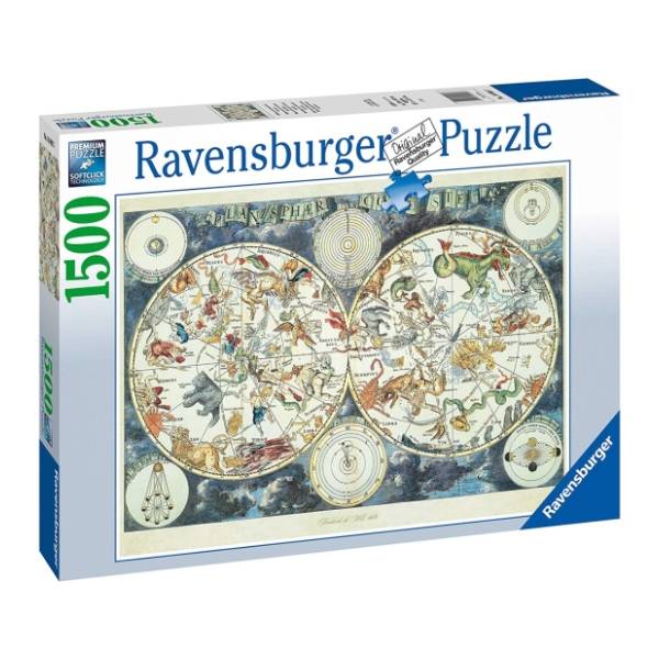 Puzzle Mapa sveta RAVENSBURGER