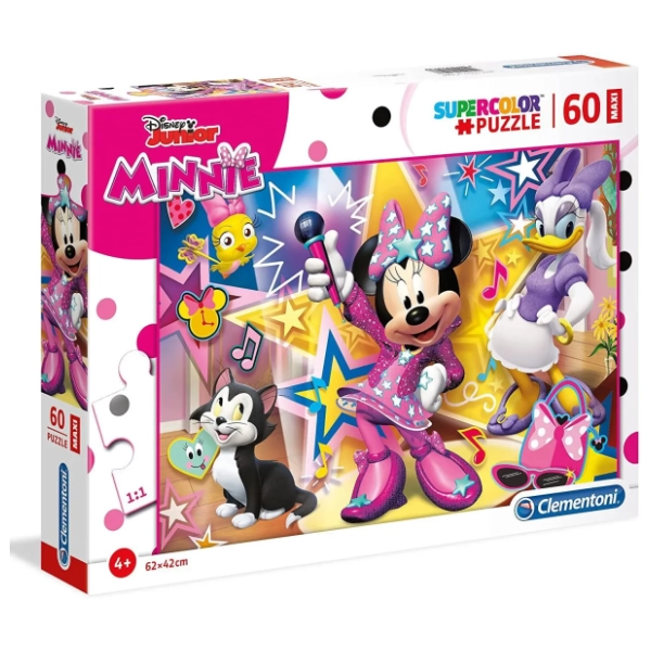 Puzzle Maxi Minnie happy helper CLEMENTONI