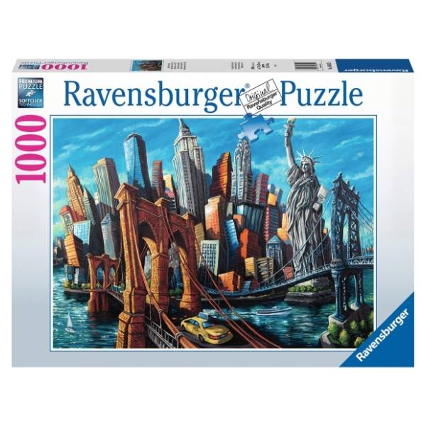 Puzzle Njujork 1000 delova RAVENSBURGER