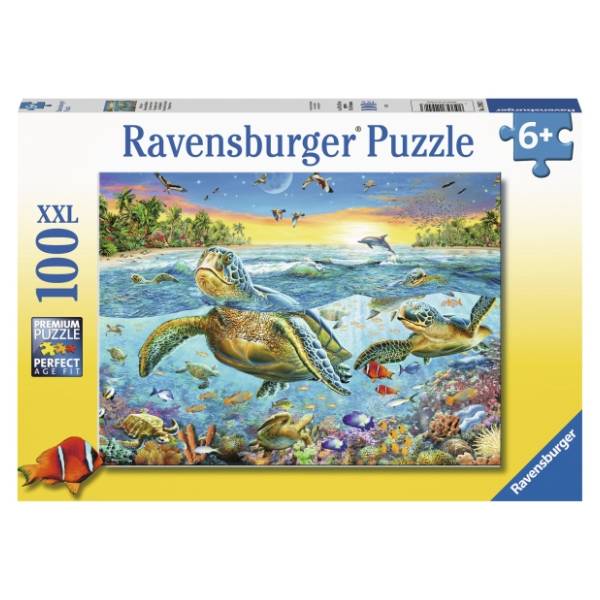 Puzzle Plivanje sa kornjačama RAVENSBURGER