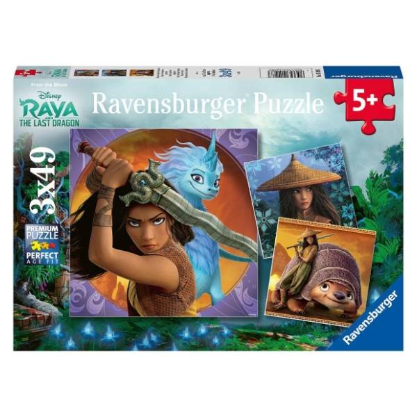 Puzzle Poslednji zmaj 3x49 delova RAVENSBURGER