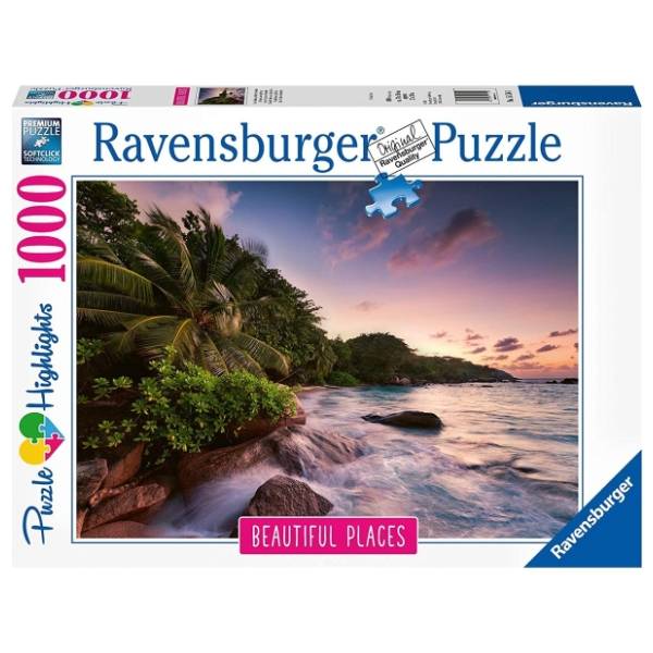 Puzzle Sejšeli RAVENSBURGER