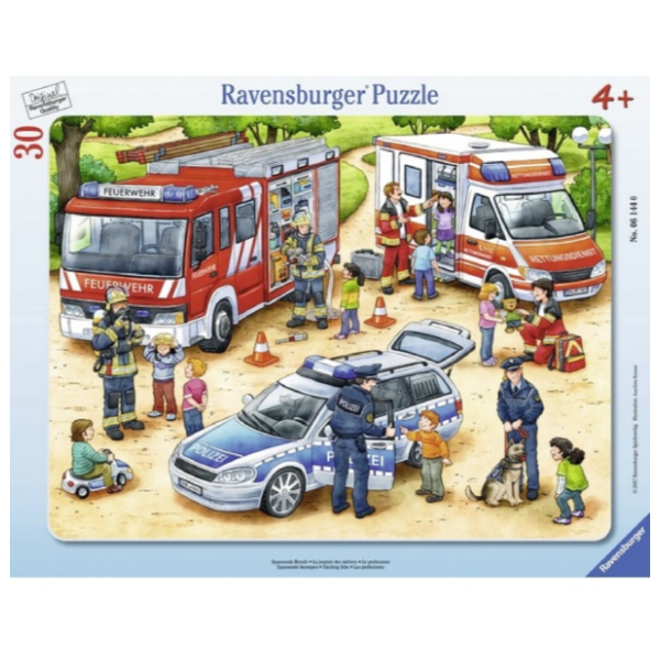 Puzzle Uzbudljiv posao RAVENSBURGER