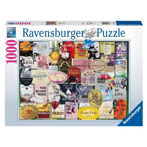Puzzle Vinske etikete RAVENSBURGER