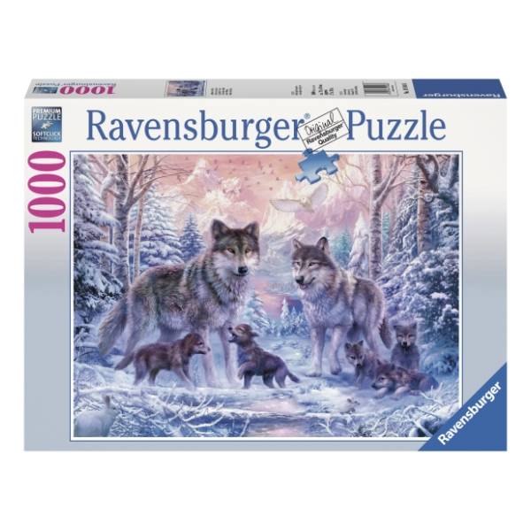 Puzzle Vukovi 1000 delova RAVENSBURGER