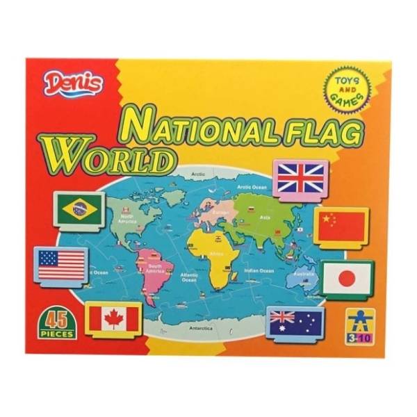 Puzzle Zastave sveta DENIS
