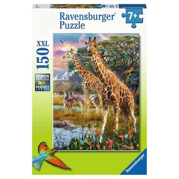 Puzzle Žirafe u Africi RAVENSBURGER