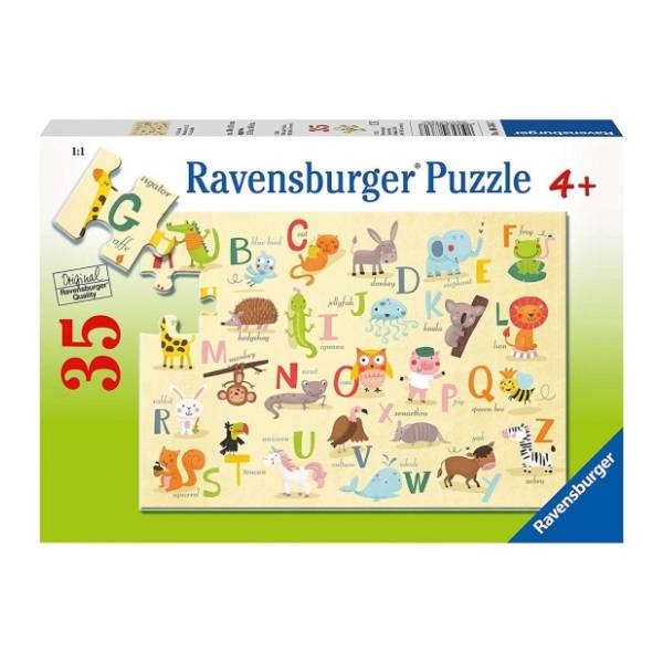 Puzzle Životinje od A-Ž RAVENSBURGER