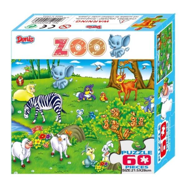 Puzzle Zoološki vrt DENIS