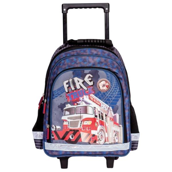 Ranac za školu ergonomski S-COOL Trolley fire truck