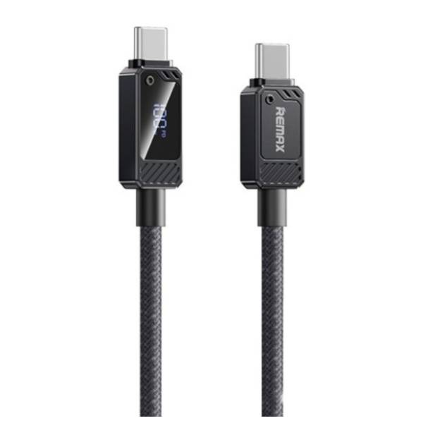 REMAX kabl USB-C (Suxien RC-C069 100W) 1.2m crni