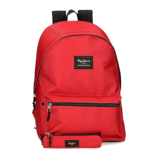 Set ranac i pernica PEPE JEANS Aris crveni