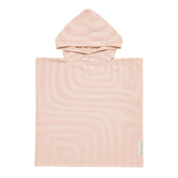 SUNNYLIFE peškir pončo za plažu roze