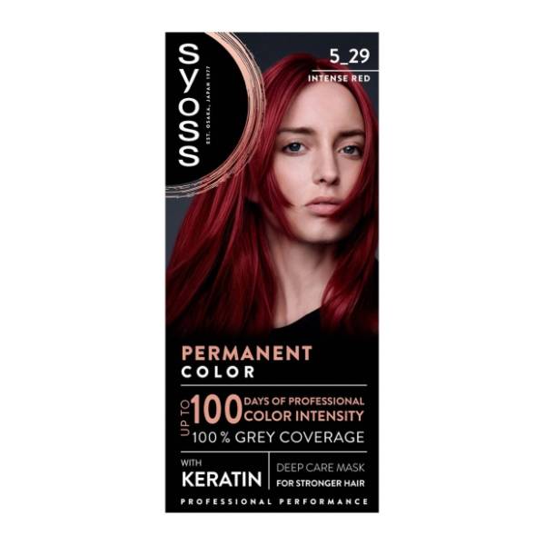 SYOSS Permanent Color farba za kosu 5.29 intense red