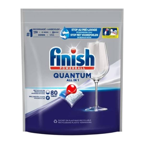 Tablete FINISH Quantum all in 1 80kom