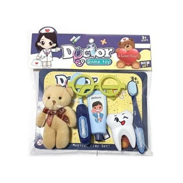 Stomatološki set sa medom na blisteru MILLA TOYS