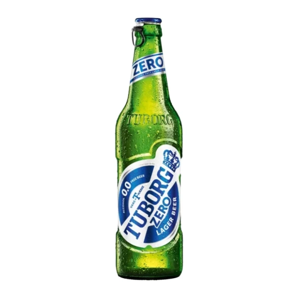 TUBORG pivo staklo 0,0% 330ml