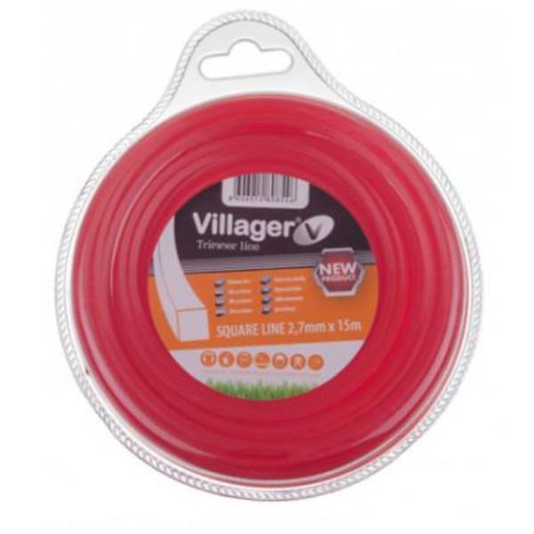 VILLAGER 3.0mm x 15m četvrtasta nit za trimer