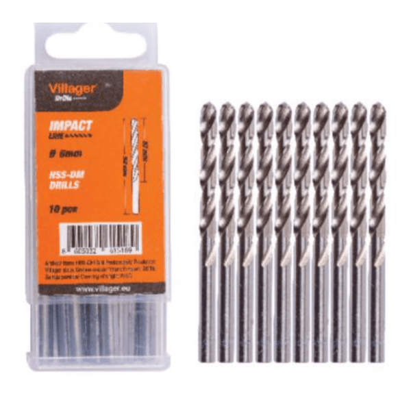 VILLAGER Impact Line HSS-DM 4.5 mm 10/1 set burgija za metal