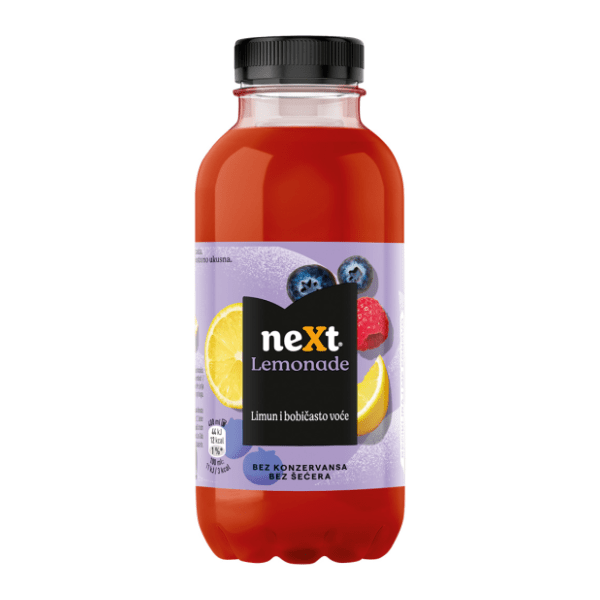 Voćni sok NEXT Lemonade limun i bobičasto voće 400ml
