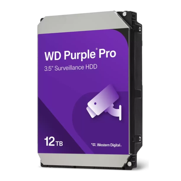 WESTERN DIGITAL hard disk 12TB WD122PURP Purple Pro