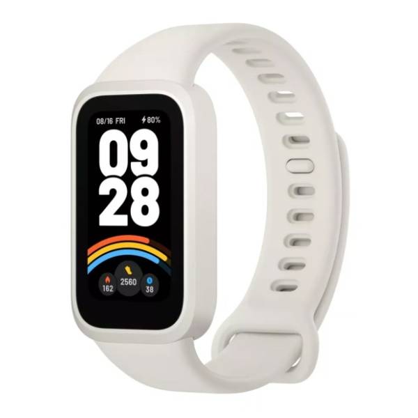 XIAOMI Smart Band 9 Active Beige White fitnes narukvica