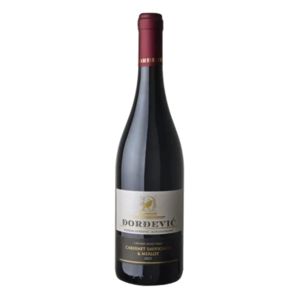 Crno vino ĐORĐEVIĆ Merlot Cabernet 0,75l