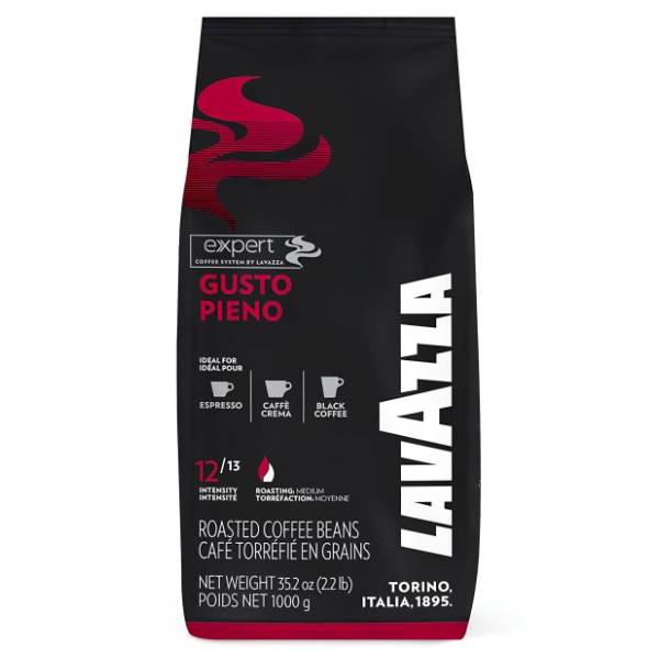 Espresso kafa LAVAZZA Gusto pieno expert u zrnu 1kg