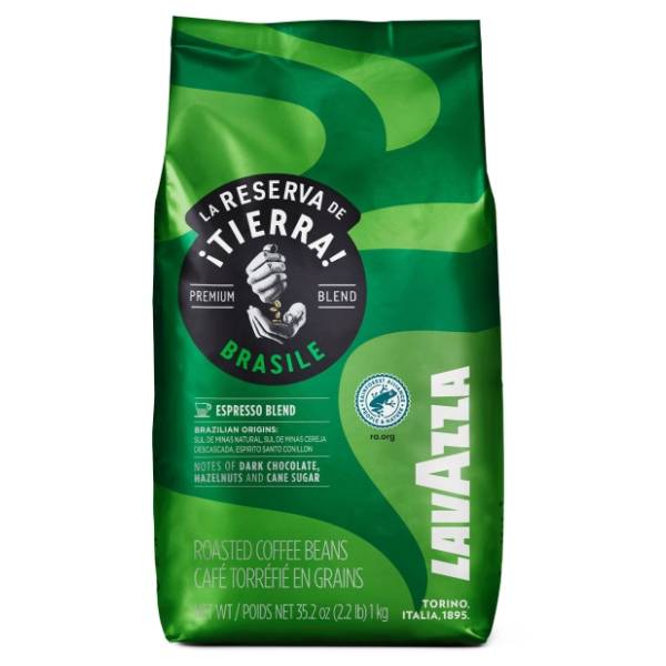 Espresso kafa LAVAZZA Tierra Brasile blend u zrnu 1kg
