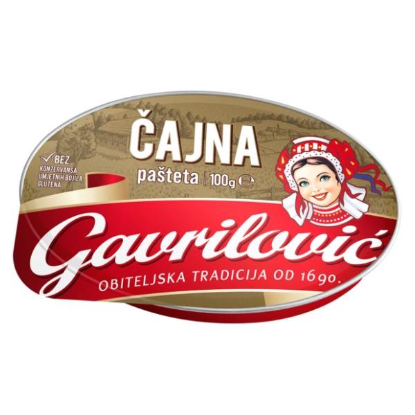 GAVRILOVIĆ Čajna pašteta 100g