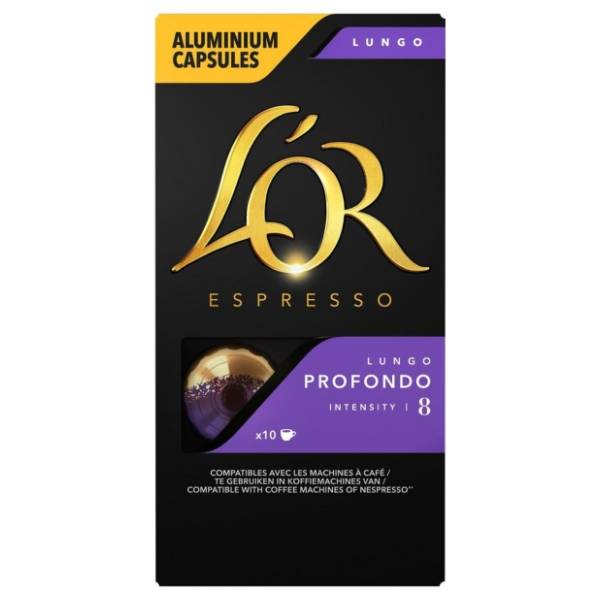 Kapsule L'OR Lungo profondo 10kom