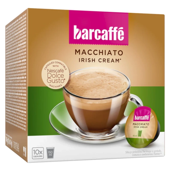 Kapsule PERFETTO Irish cream 140g Barcaffe