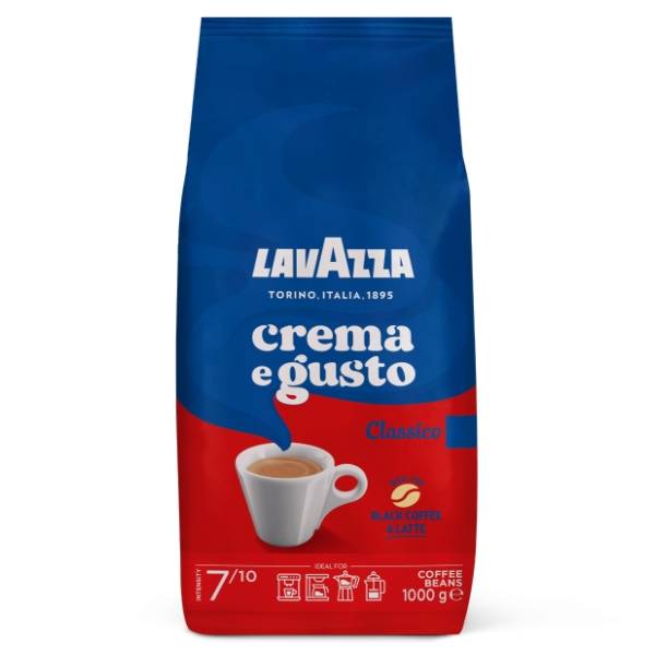Espresso kafa LAVAZZA Crema e Gusto classico u zrnu 1kg