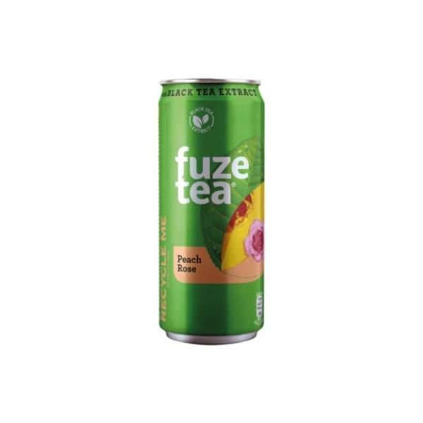 Ledeni čaj FUZE TEA breskva ruža 330ml
