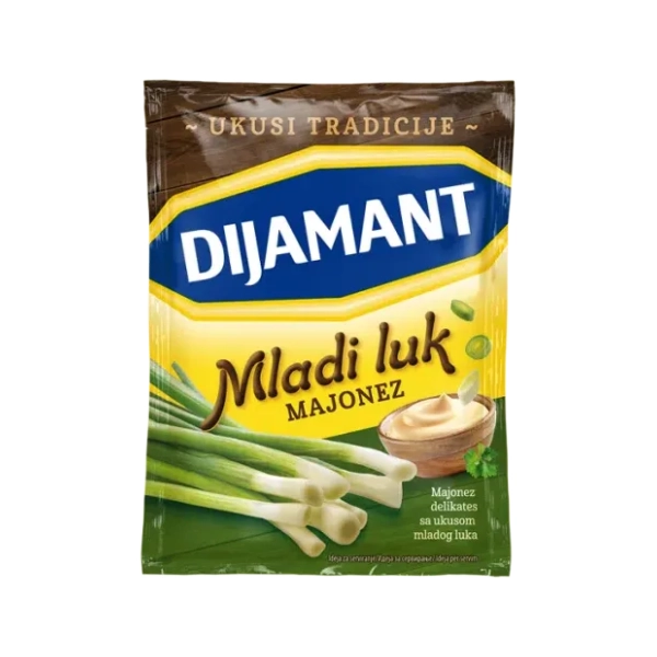 Majonez DIJAMANT mladi luk 95ml