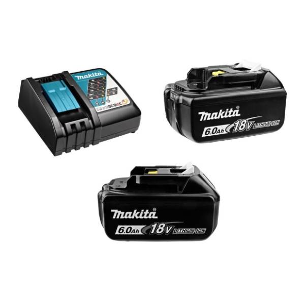 MAKITA set 2x BL1860B + DC18RC brzi punjač