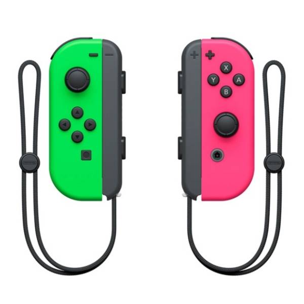 NINTENDO Switch gamepad Joy-Con Pair Neon Green/Neon Pink