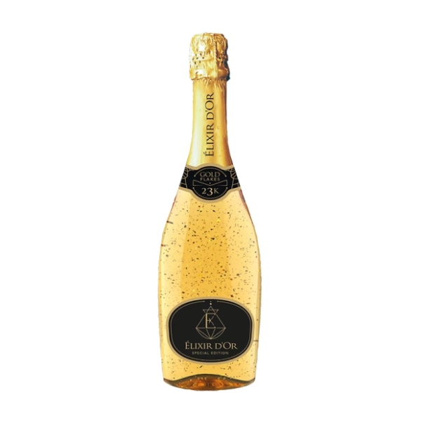Penušavo vino ELIXIR D'OR 23k 0,75l