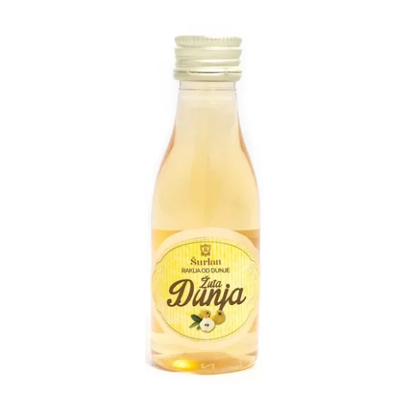 Rakija ŠURLAN žuta dunja 0,05l