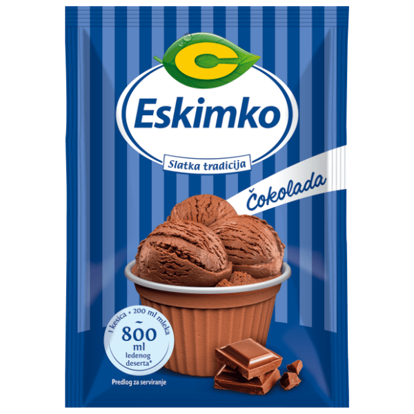 Sladoled ESKIMKO ledeni desert čokolada 80g
